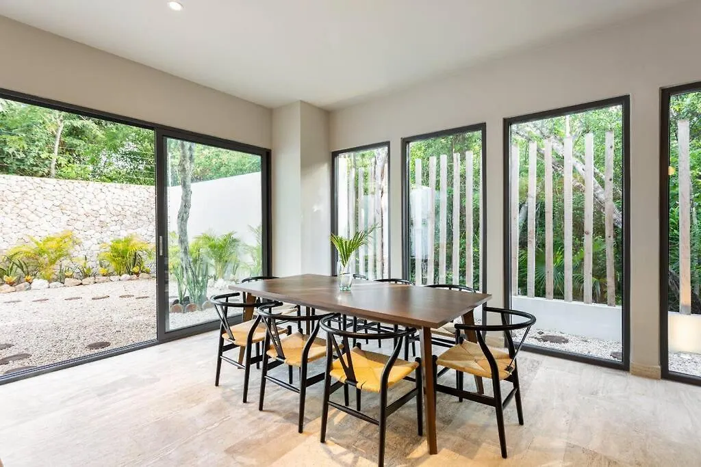 빌라 El Paraiso Ikebana Tulum Oasis, Pool And Secured Space
