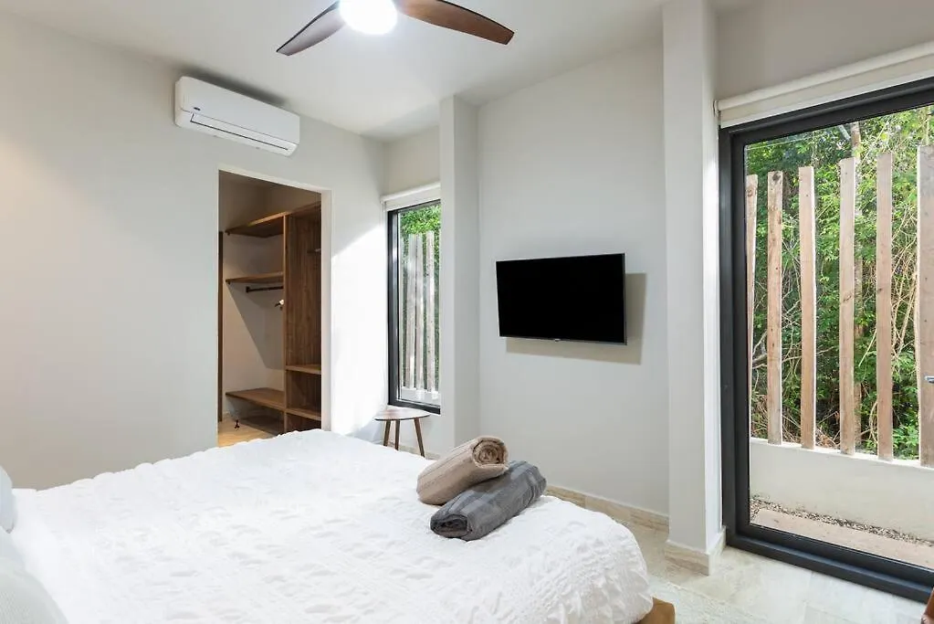 빌라 El Paraiso Ikebana Tulum Oasis, Pool And Secured Space