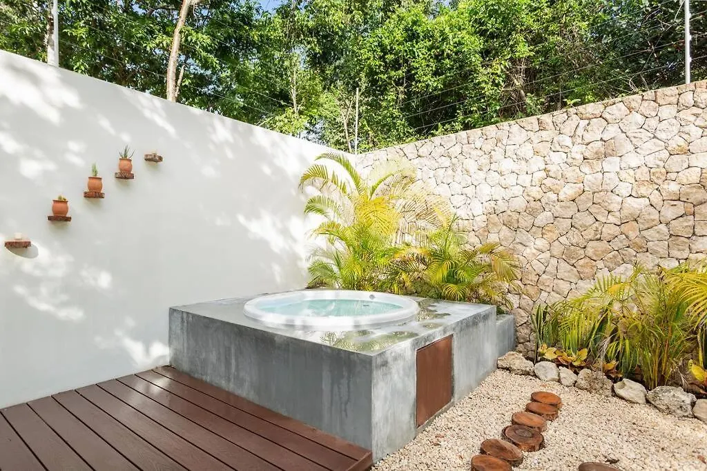 El Paraiso Ikebana Tulum Oasis, Pool And Secured Space Villa