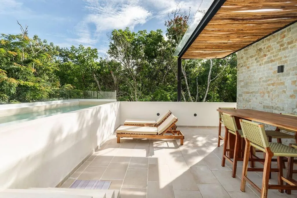 Villa El Paraiso Ikebana Tulum Oasis, Pool And Secured Space Mexico